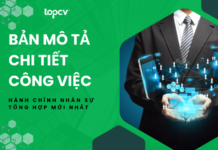 Bản mô tả chi tiết công việc hành chính nhân sự tổng hợp mới nhất mo-ta-chi-tiet-cong-viec-hanh-chinh-nhan-su-tong-hop-topcv