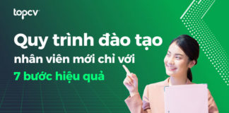 Xây dựng quy trình đào tạo nhân viên mới với 7 bước hiệu quả Xây dựng quy trình đào tạo nhân viên mới với 7 bước hiệu quả
