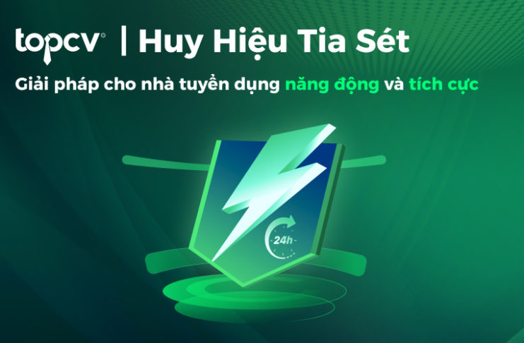 Huy hiệu tia sét là gì? Giải pháp cho nhà tuyển dụng năng động và tích cực Huy hiệu tia sét