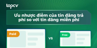 Ưu nhược điểm của tin đăng trả phí so với tin đăng miễn phí Tin đăng