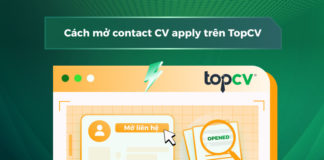 CV apply là gì? Hướng dẫn cách mở contact CV apply trên TopCV cach-mo-cv-apply