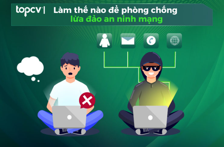 Làm thế nào để phòng chống lừa đảo qua mạng trong tuyển dụng? phòng chống lừa đảo qua mạng