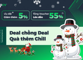 Deal chồng Deal, Quà thêm Chill nhân dịp Noel, mừng Tết dương 2024 Đăng tin tuyển dụng khuyến mại khủng