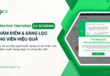 Tính năng CV Scoring – Chấm điểm & Sàng lọc ứng viên hiệu quả cv-scoring