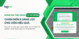 Tính năng CV Scoring – Chấm điểm & Sàng lọc ứng viên hiệu quả cv-scoring