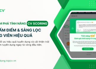 Tính năng CV Scoring – Chấm điểm & Sàng lọc ứng viên hiệu quả cv-scoring