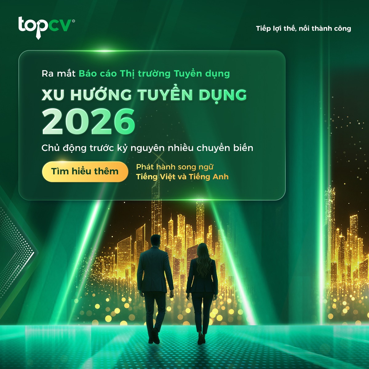 Báo cáo thị trường tuyển dụng TopCV 2025–2026