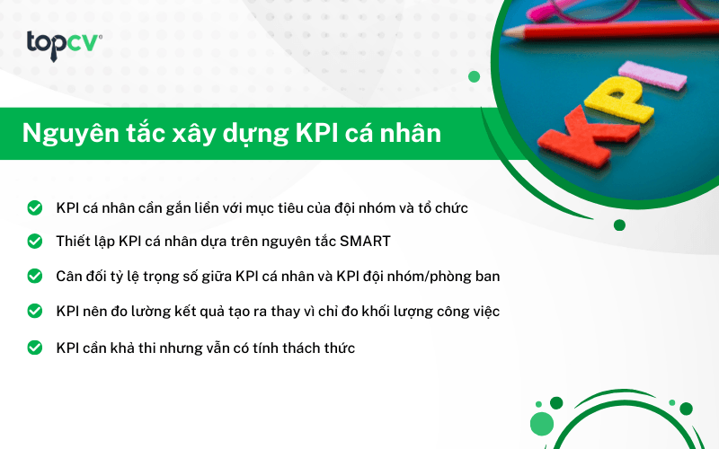 Nguyên tắc xây dựng KPI cá nhân