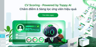 Giới thiệu CV Scoring – Công cụ chấm điểm CV bằng AI của TopCV CV Scoring - Đánh giá và chấm điểm CV trên TopCV